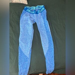 Gymshark Women’s Heather Blue Seamless Leggings